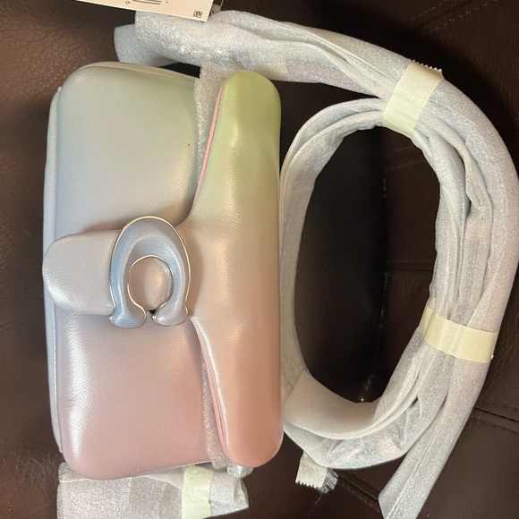 COACH Pillow Tabby Ombre Shoulder Bag in Pistachio MSRP$450